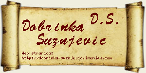 Dobrinka Sužnjević vizit kartica
